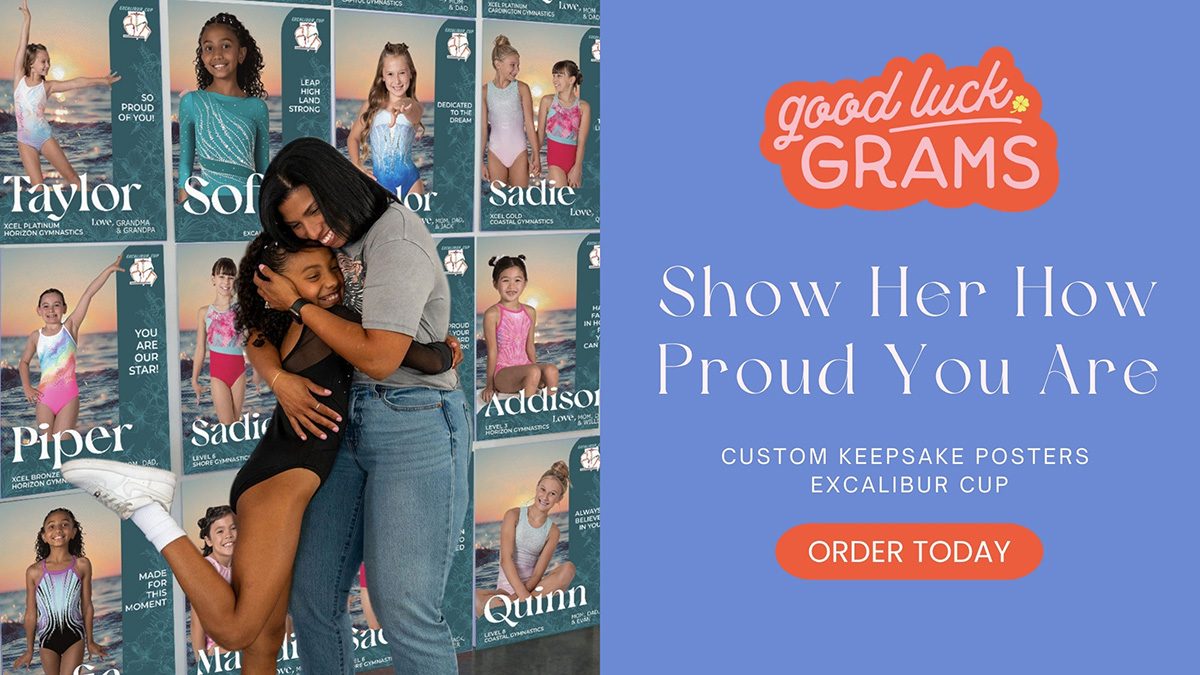 Excalibur Cup Good Luck Grams custom keepsake posters