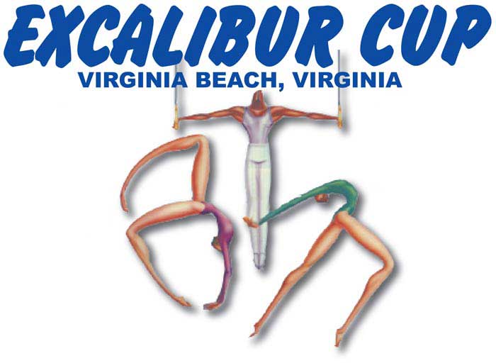 excalibur gymnastics cup logo 2025